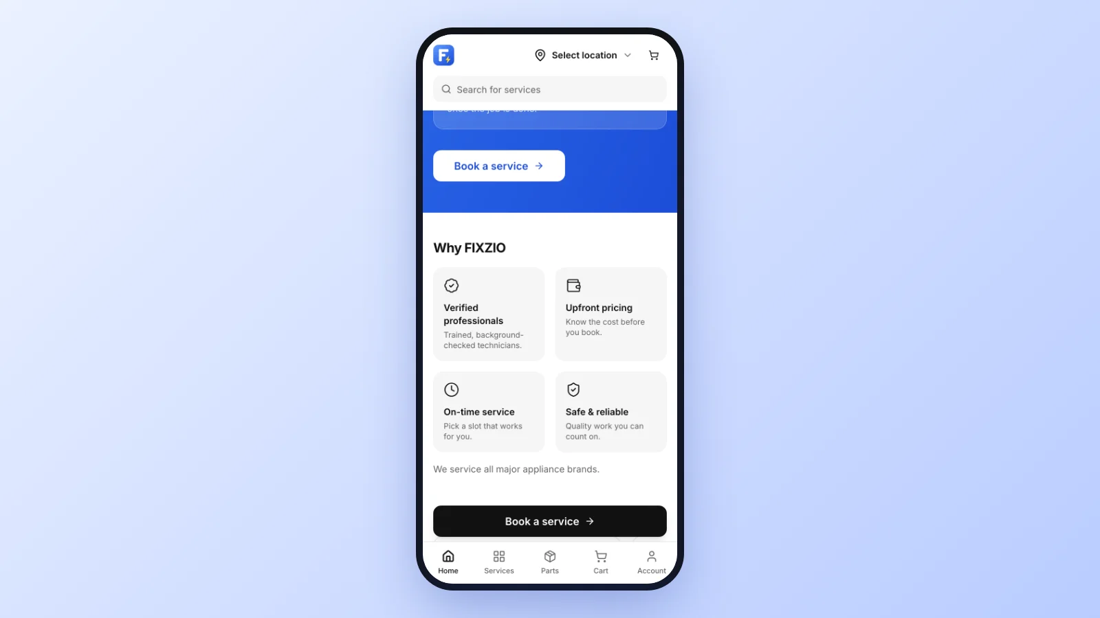Fixzio — Home Electrician & Appliance Repair App - Image 4